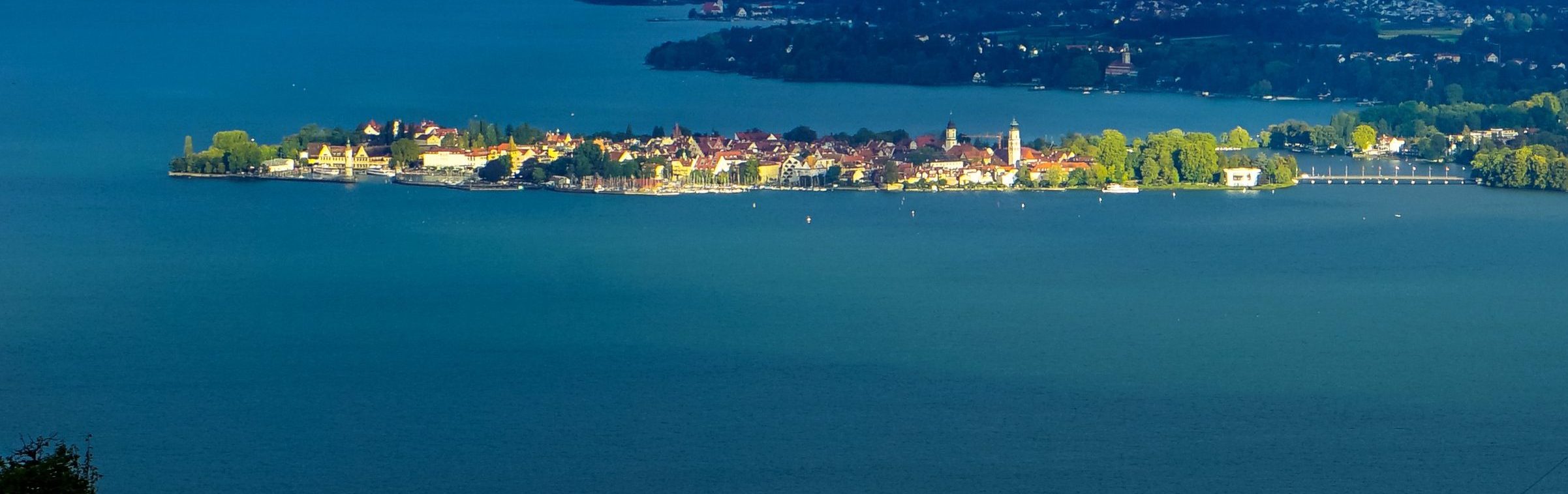 Blick auf Lindau am Bodensee