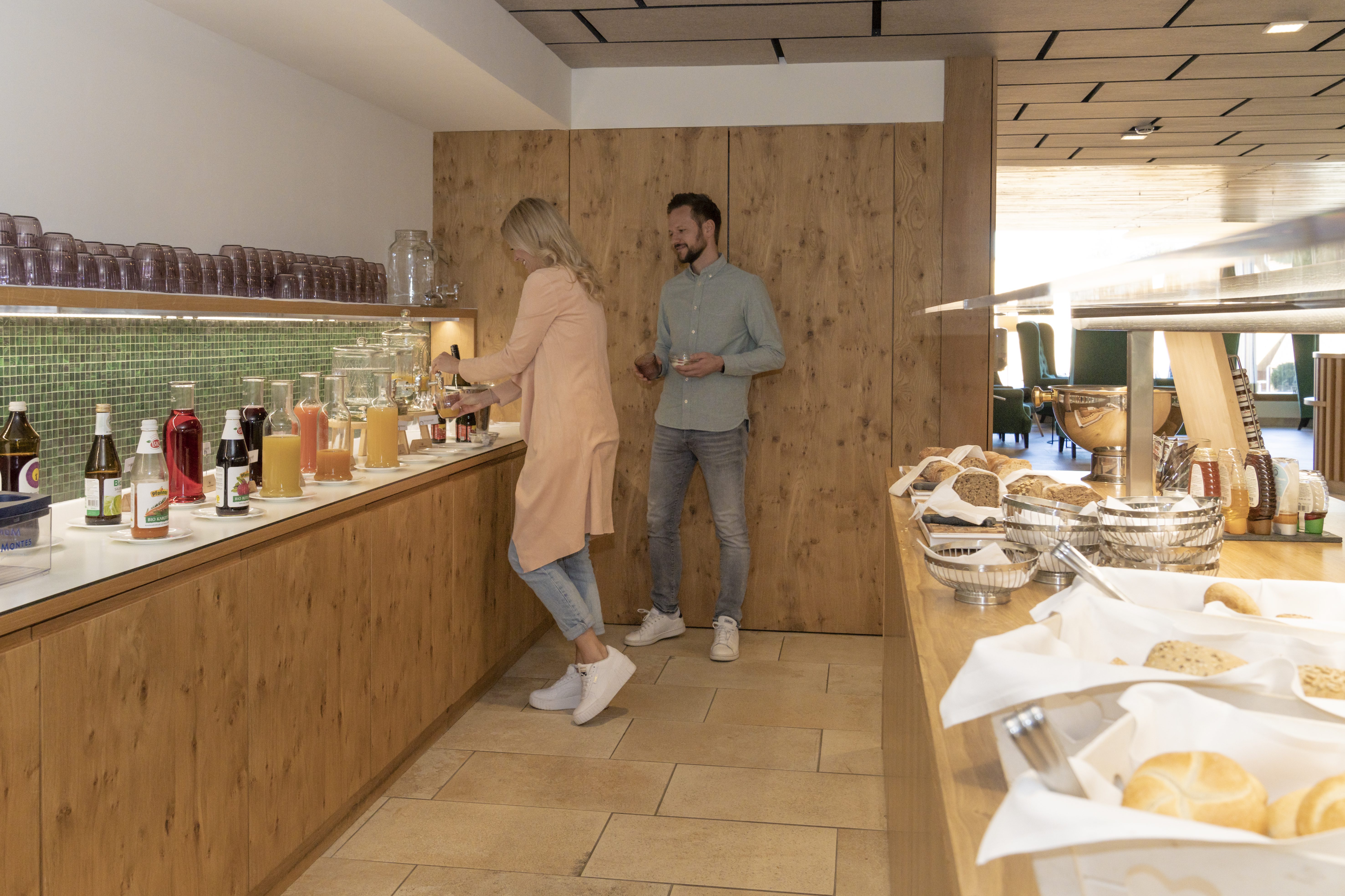 Frühstücksbuffet Fritsch am Berg – Hygiene