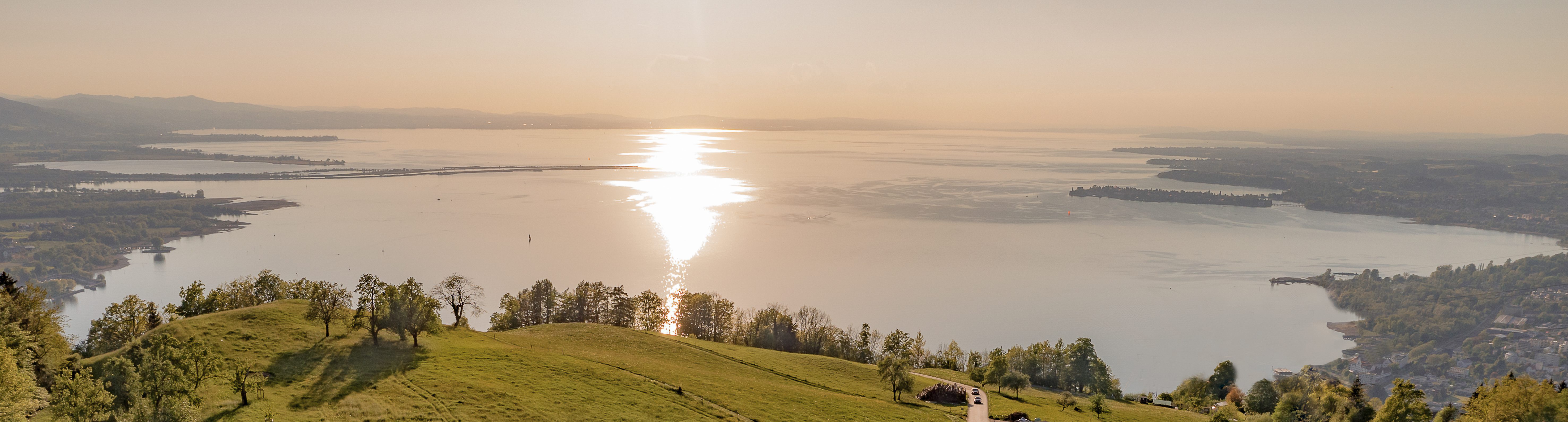 Sonnenuntergang am Bodensee